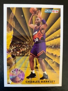 Charles Barkley MVP Fleer 1993-94 NBA Award Winner #229 Phoenix Suns - Picture 1 of 2