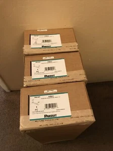 Lot Of 3 Total Panduit WBH1 Hinged Wall Mount 1U Bracket, 1.75" FREE SHIPPING. - Zdjęcie 1 z 4