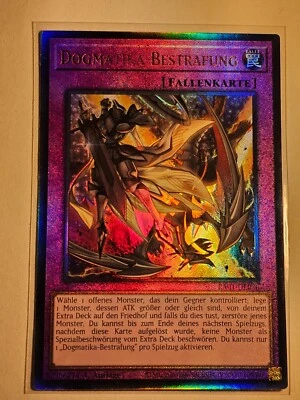 Dogmatika Punishment (V.7 - Ultimate Rare)●YUGIOH●RA01●GERMAN●1st ED●NM●09014 - Image 1 of 2