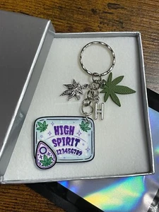 Personalised Alphabet Initial Charm Ouija Board Weed Charms Fun Novelty Gift Set - Picture 1 of 8