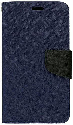 GSA Two-Tone Flip Wallet Case For Samsung Galaxy J7(2017) - Blue/Black - Image 1 of 1