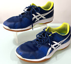 Asics Gel-Tactic 12 Size UK 12 Blue White Volleyball Shoes 1071A031 US 13 EU 48