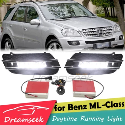 LED Tagfahrlicht TFL für Benz ML-Class W164 ML320 ML350 06-09 Nebelscheinwerfer - Bild 1 von 4