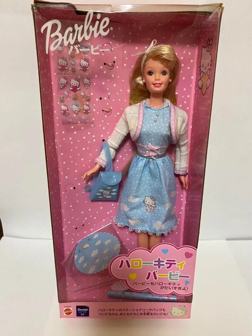 Barbie バービー ハローキティ ピンクラベル　MATTEL　マテル Amazon.co.jp: バービー ハローキティ アップルツリーバービー M9958