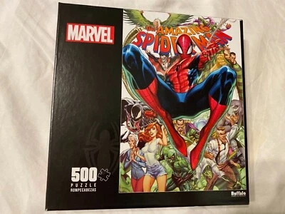 Spider-Man Película Marvel Avengers Cómic LIBRO Venom 500 Piezas Rompecabezas ¡Nuevo ÉPICO! Foto 1 de 4