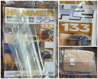 Fascicolo HUMMER H2 1:8 modello radiocomandato  HOBBY&WORK n133 auto fuoristrada - Immagine 1 di 4
