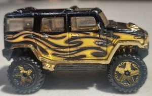 Hot Wheels Hummer TM GM Black / Golden Color diecast car Used loose - Picture 1 of 6