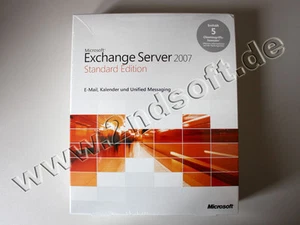 Exchange Server 2007 Standard x64 avec 5 CAL, allemand - neuf, SKU: 312-03611 - Photo 1/1