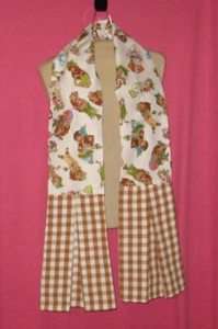 Bufanda boa toalla de cocina hecha a mano - damas de isla - multicolor - Imagen 1 de 1