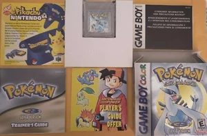 Pokemon: Silver Game Boy Color GBC Complete In Box CIB AUTHENTIC NoSave wManuals - Picture 1 of 12