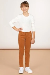 New YMI Girls Size 10 Stretch Corduroy Skinny Jeans, Mid-Rise Casual Ankle Pants - Picture 1 of 5