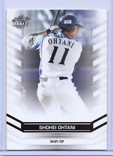 2018 Shohei Ohtani Blatt CM 1. Letztes Bedruckt " Draft Rookie Card #DY-01 !