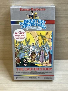 Hanna-Barbera The Greatest Adventure The Easter Story Bible Stories VHS 1989 New - Picture 1 of 2
