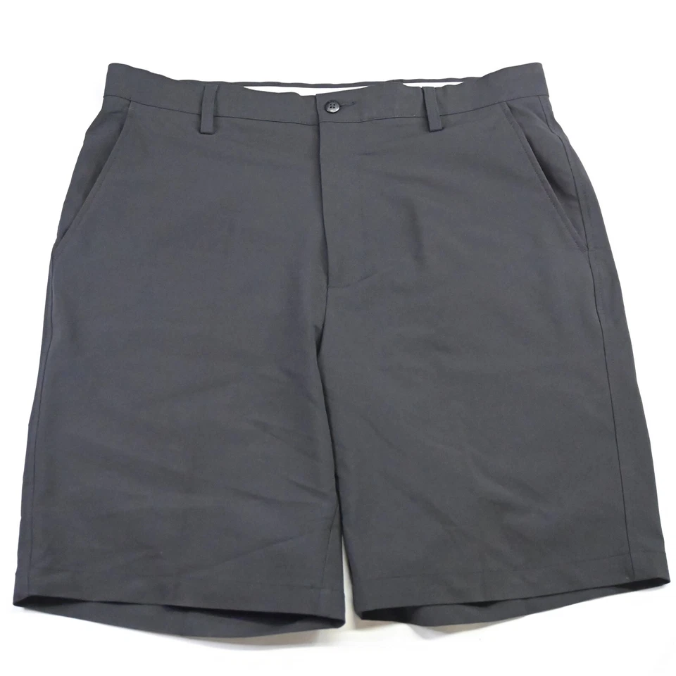 Pantalones cortos chinos FootJoy 36 x 10" negros que absorben el rendimiento de golf flexibles Foto 1 de 4