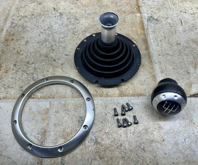 Audi TT MK1 2000-2006 palanca de cambios arranque de goma manual OEM 00-06 5 velocidades Foto 1 de 4