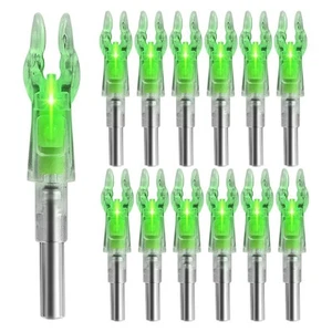 12PCS Lighted Nocks for Arrows with .204 Inside Diameter, High-Visibility9637 - Foto 1 di 6