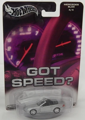 Mercedes SL55 Convertible Real Riders Hot Wheels Auto Affinity Got Speed? Foto 1 de 4