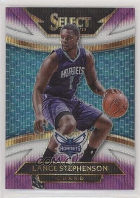 2014-15 Panini Select Courtside Purple & White Prizm Lance Stephenson #274 - Image 1 of 2