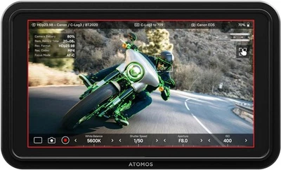 Atomos Shinobi II Lightweight HDMI 4K Camera Monitor w/ HDR Touchscreen - Black - Image 1 of 4