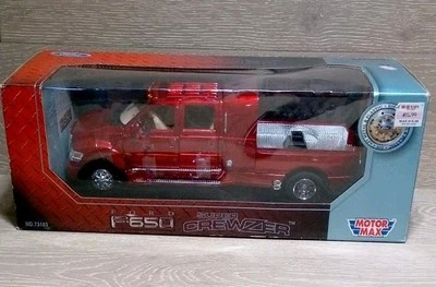 Motor Max Ford F-650 Super Crewzer 1:24 литой новый в коробке KAY BEE TOY STORE ЯРЛЫК - Изображение 1 из 4