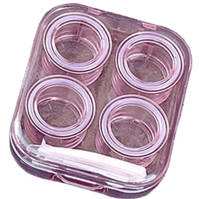 Convenience Contact Lenses Organizers With Wearing Tweezers for Everyday - Imagen 1 de 4