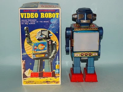 ВИДЕО РОБОТ АККУМУЛЯТОР ИГРУШКА ОРИГИНАЛЬНАЯ КОРОБКА HORIKAWA ЯПОНИИ - Изображение 1 из 4