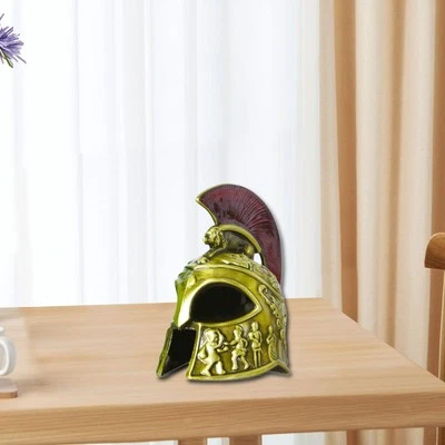 Enfeite de capacete antigo tradicional medieval modelo capacete samurai - Imagem 1 de 2