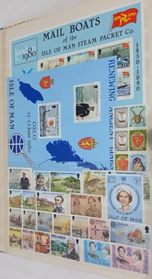 ISLE OF MAN 1971-1981 STAMPS, SETS & MINI SHEETS MNH **, SEE THE PHOTOS - Image 1 of 4