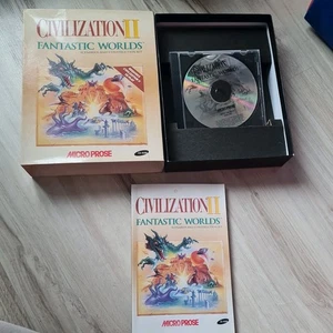 Civilization II, PC Game CD-ROM, Vintage Big Box 1996, Complete, UK - Picture 1 of 6