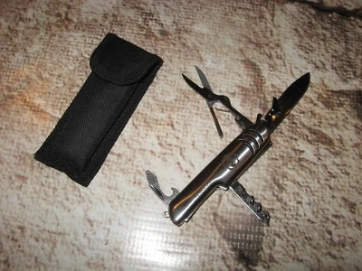 So TSA Took Your Knife? Multi Pocket Knife Brazil W/ Case Stainless (1) Used - Image 1 of 2