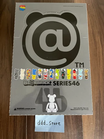 Medicom Toy series 46 bearbrick Be@rbrick Case of 24pcs NEW 1 BOX Cover