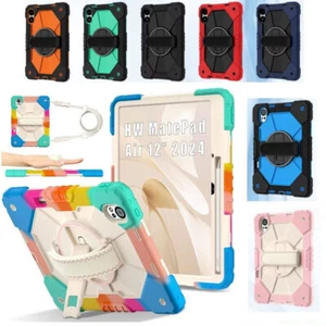 Versatile Shoulder Strap Case For Huawei Matepad Air 12" 2024 MatePad SE 11 11.5 - Picture 1 of 121
