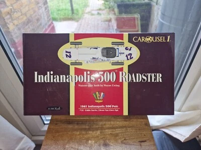 CARRUSEL ESCALA 1 1/18 WATSON ROADSTER 1961 INDIANAPOLIS 500 POLE EDDIE SACHS #12 Foto 1 de 4
