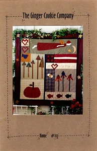 Home Wall Quilt Pattern by The Ginger Cookie Co 113 - Picture 1 of 2
