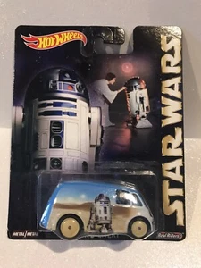 Hot Wheels~2016~Retro Entertainment~R2D2~Quick D-Livery~Star Wars~RealRiders - Bild 1 von 3