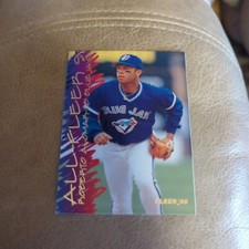 Roberto Alomar 1995 Fleer All Fleer 9 #3 of 9 Toronto Blue Jays HOF