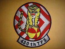 Vietnam War Patch US 430th Tactical Fighter Squadron (TFS) At BIEN HOA Air Base