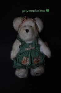 VINTAGE BOYDS ORSACCHIOTTO SNODATO 7" #1 NONNA GRAMMY BEARILUV PELUCHE ORSACCHIOTTO BIANCO - Foto 1 di 2