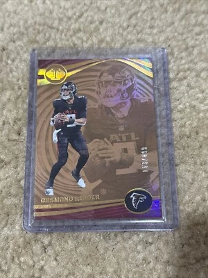 2023 Panini Illusions - BRONZE #4 Desmond Ridder 153/499 - Image 1 of 2