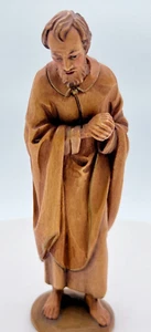 Vintage ANRI Kuolt Wooden Hand Carved Nativity Joseph for the 6" Nativity Set - Picture 1 of 16