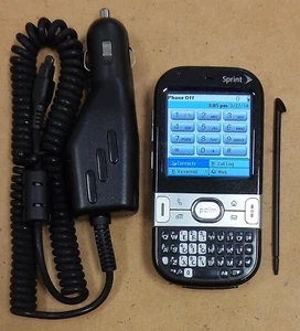 Palm Centro 690 - Black ( Sprint ) Very Rare palmOne Smartphone w/ Sudoku & Pen - Picture 1 of 5