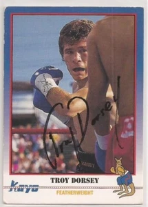 1991 Kayo Boxing Troy Dorsey #087 signed auto autograph - Picture 1 of 2