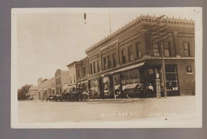 Osakis MINNESOTA RPPC c1910 HAUPTSTRASSE nr Alexandria Sauk Centre West Union neuwertig - Bild 1 von 2