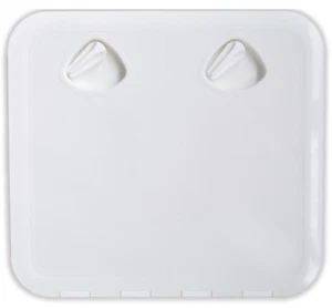 Sealed White Access Hatch & Lid 465 x 510 mm (18 x 20") Marine Boat Deck - Bild 1 von 3