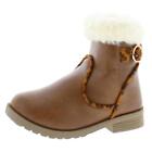 Rampage Girls Brown L Casual Boots Shoes 9 Medium (B,M) Toddler  5904