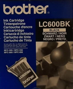 Brother LC600BK Tinte black für MFC 580 590 880 890  950 Seiten  D - Bild 1 von 1
