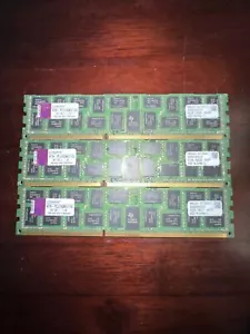 Kingston KTH-PL310QK3/12G DDR3 1.5V Server Memory RAM 12 GB 3 x 4GB - Picture 1 of 3