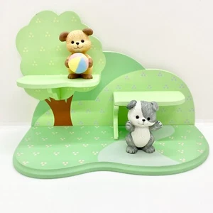 Avon Best Buddies Display Stand Hanging Shelf Tree Shelf +2 Best Buddies Bears - Picture 1 of 13