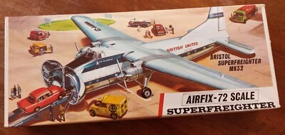 AIRFIX 582 Bristol Superfreighter MK32 - kit 1/72 INTATTO (Vintage) - Immagine 1 di 4