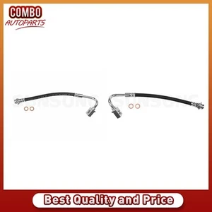 Rear Left & Right Brake Hydraulic Hose fits 2000 2001 2002 Chevrolet C3500HD - Picture 1 of 9